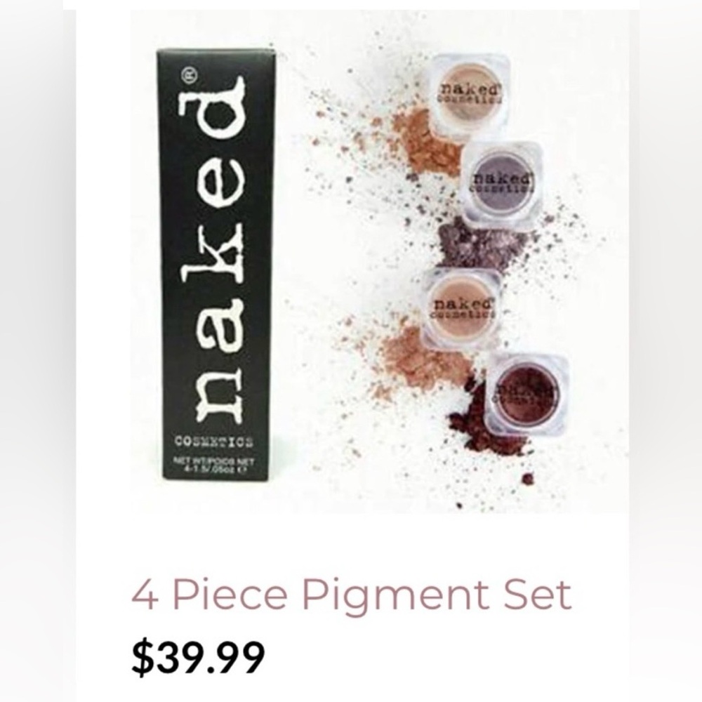 NAKED COSMETICS Limited-Edition 4-Piece Pigment Eyeshadows BNIB (COS-1)
